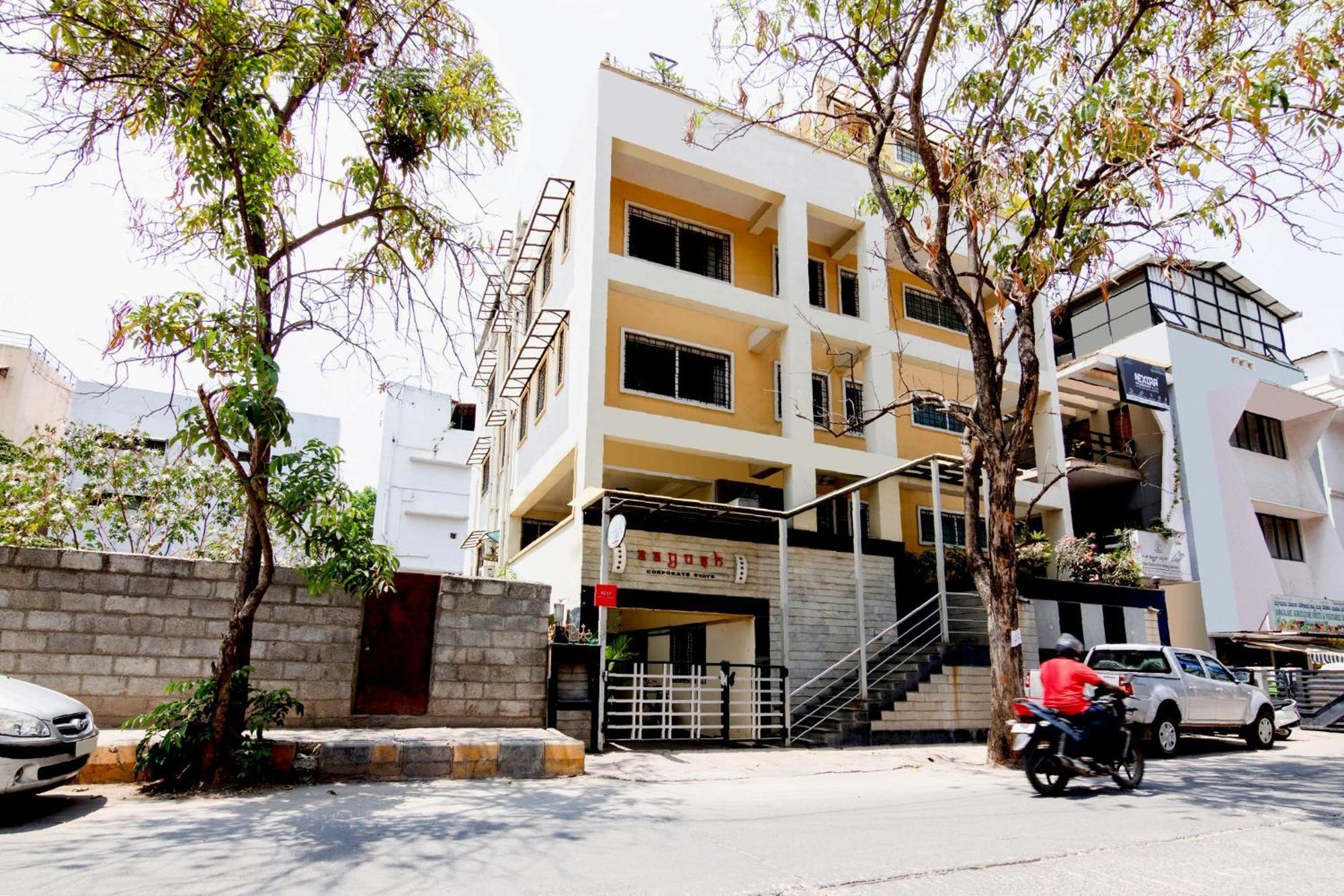 Flagship Aayush Corporate Stays Near Nexus Mall Koramangala Bangalore Exteriör bild