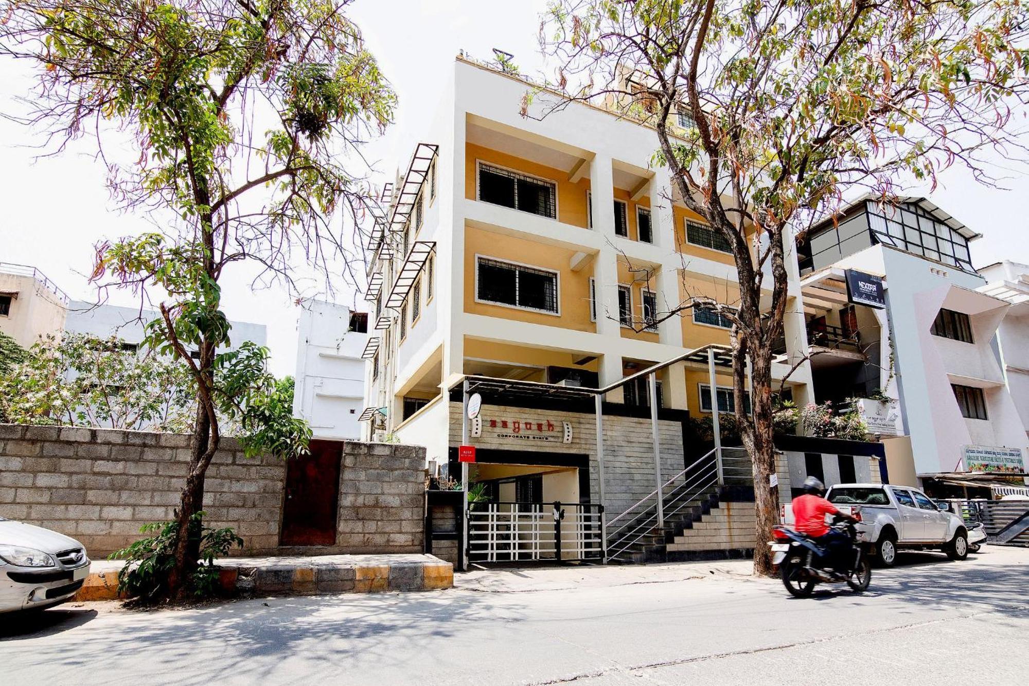 Flagship Aayush Corporate Stays Near Nexus Mall Koramangala Bangalore Exteriör bild